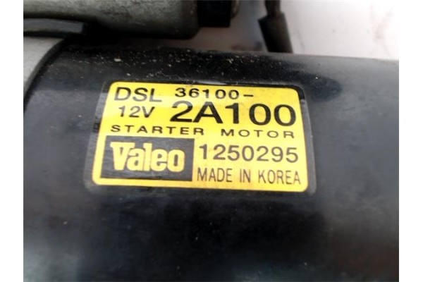 Recambio de motor arranque para kia ceed (ed) 1.6 concept referencia OEM IAM 1250295 361002A100 