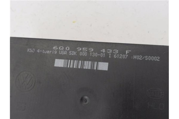 Recambio de centralita para seat ibiza (6l1) 1.4 16v referencia OEM IAM 6Q0959433F 5DK00813001 