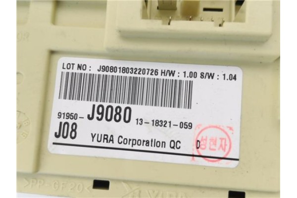 Recambio de caja fusibles/rele para hyundai kona (os) 1.0 pure referencia OEM IAM 91950J9080  