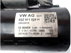 Recambio de motor arranque para volkswagen touran (1t3) 1.6 edition referencia OEM IAM 02Z911024H 000153007 2Z911021C , AUDI | 2