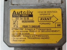 Recambio de centralita airbag para peugeot 206 referencia OEM IAM AUTOLIV 550541500 9635268880 
