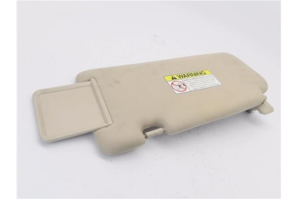 Recambio de parasol derecho para kia carnival 2.9 crdi referencia OEM IAM 852104D 852104D360 