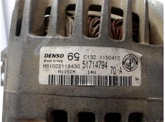 Recambio de alternador para fiat ii panda (169) 1.2 referencia OEM IAM 5174794 1022118430 46542889 , FIAT | 46843091 , FIAT | 51