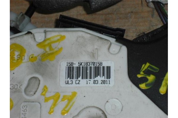 Recambio de cierre electromagnetico delantero izquierdo para volkswagen polo v (6r1) 1.4 advance referencia OEM IAM 5K1837015B  