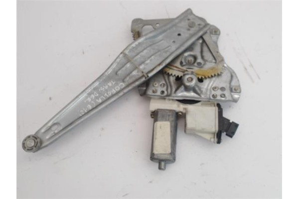 Recambio de mecanismo elevalunas trasero derecho para toyota corolla (e12) referencia OEM IAM 992045-100  