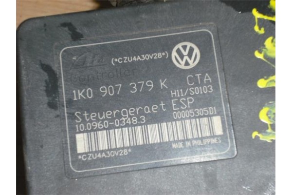 Recambio de nucleo abs para volkswagen golf v (1k1) 1.9 tdi referencia OEM IAM 1K0907379K 1K0614517H 10020601064 10096003483 
