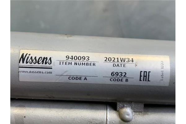 Recambio de radiador aire acondicionado para volkswagen polo v (6r1) 1.0 referencia OEM IAM 6R0820411AA  