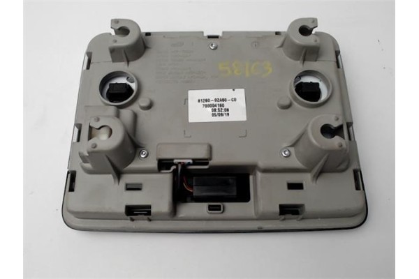 Recambio de luz interior techo para toyota corolla (e21) híbrido hybrid active referencia OEM IAM 8126002A60 700004160 