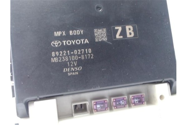 Recambio de centralita para toyota corolla (e21) híbrido hybrid active referencia OEM IAM 892210271 MB2381008172 