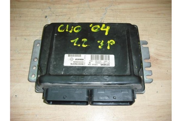 Recambio de centralita para renault clio ii (xbo) 1.2 60cv referencia OEM IAM 8200162378 S110115000B 