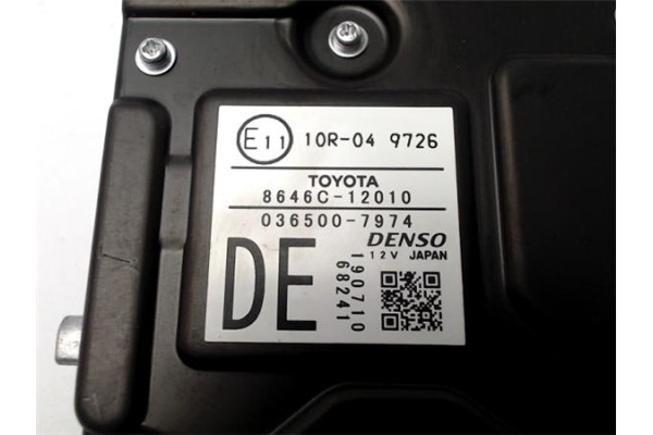Recambio de camara para toyota corolla (e21) híbrido hybrid active referencia OEM IAM 8646C1210 035007974 