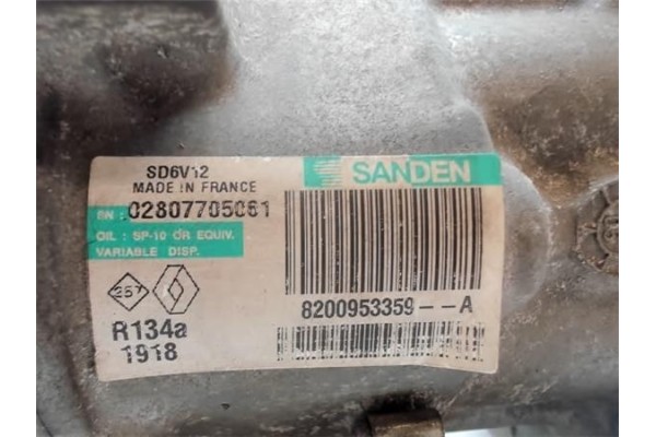 Recambio de compresor aire acond. para renault clio iii 1.5 dci (c/br1g) referencia OEM IAM 8200953359 02807705061 7711497298 , 