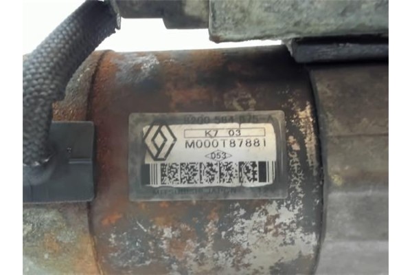 Recambio de motor arranque para renault kangoo i (f/kc0) 1.5 dci (kc07) referencia OEM IAM 8200584675A M000T87881 