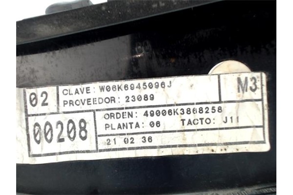 Recambio de piloto trasero derecho para seat ibiza (6k1) referencia OEM IAM 6K6945096J 964030 