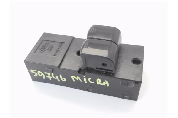 Recambio de mando elevalunas delantero izquierdo para nissan micra (k12e) 1.5 dci referencia OEM IAM 25401AX600  