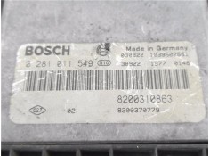 Recambio de centralita para renault megane ii (bm0/1_, cm0/1_) 1.9 dci (bm0g, cm0g) referencia OEM IAM 8200310863 0281011549 