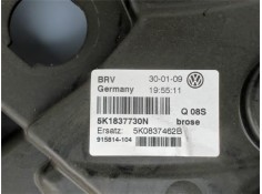 Recambio de elevalunas electrico delantero derecho para volkswagen golf vi (5k1) referencia OEM IAM 5K1837730N  