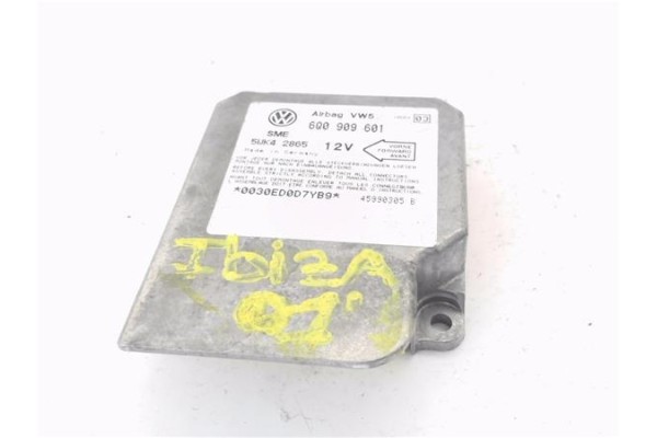 Recambio de centralita airbag para seat ibiza (6k1) referencia OEM IAM 6Q0909601 5WK42865 