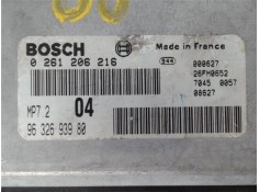 Recambio de centralita para peugeot 206 1.6 i referencia OEM IAM 9632693980 0261206216 