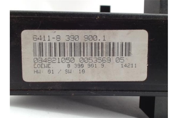 Recambio de centralita calefaccion para bmw serie 3 berlina (e36) 1.8 318is referencia OEM IAM 641183909001  
