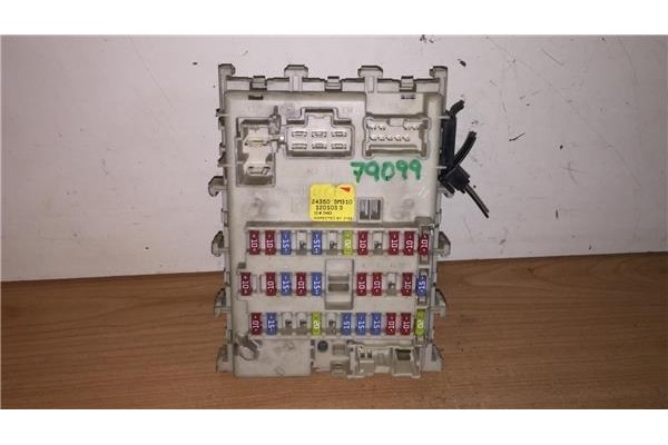 Recambio de caja fusibles/rele para nissan almera (n16/e) 1.5 dci referencia OEM IAM 243505M310 1201033 
