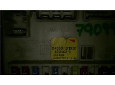 Recambio de caja fusibles/rele para nissan almera (n16/e) 1.5 dci referencia OEM IAM 243505M310 1201033 