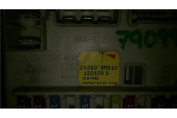 Recambio de caja fusibles/rele para nissan almera (n16/e) 1.5 dci referencia OEM IAM 243505M310 1201033 