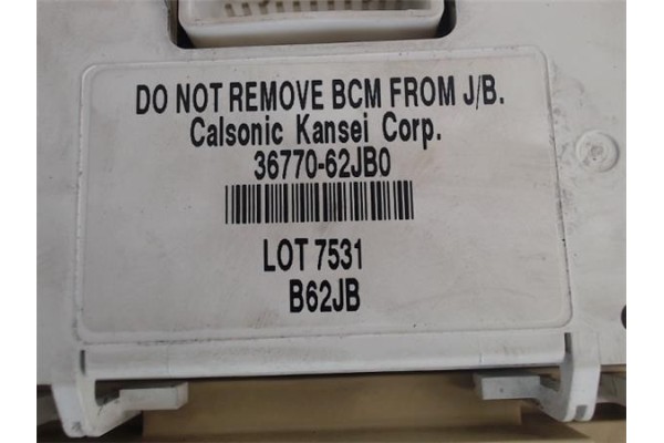 Recambio de centralita para suzuki swift iii (sg) 1.3 referencia OEM IAM 3677062JB0  