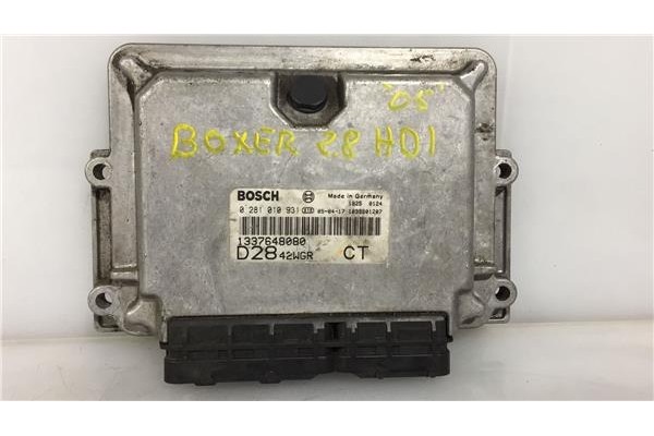 Recambio de centralita para peugeot boxer furgón (244) 2.8 hdi referencia OEM IAM 1337648080 0281010931 