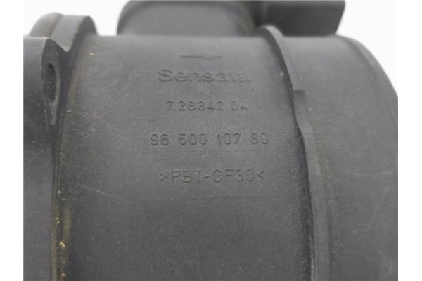 Recambio de caudalimetro para peugeot 207 1.6 hdi referencia OEM IAM 9650010780  