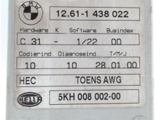 Recambio de centralita para bmw serie 3 berlina (e36) 1.9 318i sport edition referencia OEM IAM 12611438022 5KH00800200 