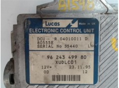 Recambio de centralita para peugeot 406 berlina (s1/s2) 2.1 td 12v referencia OEM IAM 9624349980 04010011D 