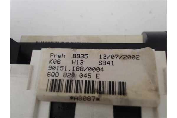 Recambio de mandos calefaccion / a.a. para volkswagen polo iv (9n1) 1.4 16v referencia OEM IAM 828045  