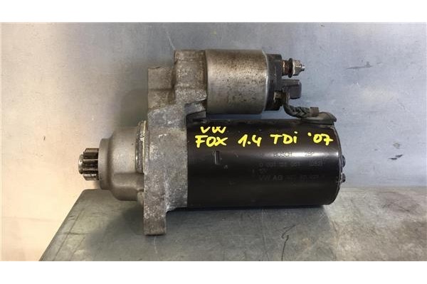 Recambio de motor arranque para volkswagen fox (5z1, 5z3) 1.4 tdi referencia OEM IAM 02T911023H 0001125051 2T911023C , AUDI | 2T