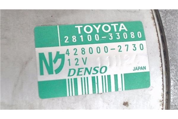Recambio de motor arranque para toyota yaris (ksp9/scp9/nlp9) 1.4 active referencia OEM IAM 281000Q050  