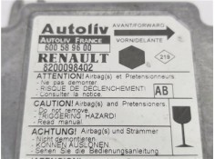 Recambio de centralita airbag para renault kangoo i (f/kc0) d 55 1.9 (kc0d) referencia OEM IAM 8200098402 600589600 