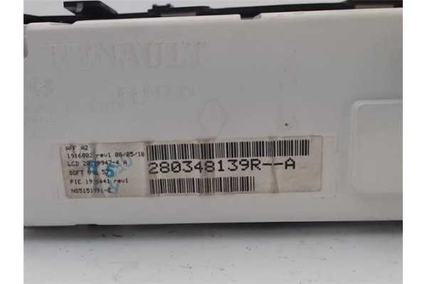 Recambio de reloj horario para renault clio iii 1.5 dci (c/br1g) referencia OEM IAM 280348139R 280348139RA 