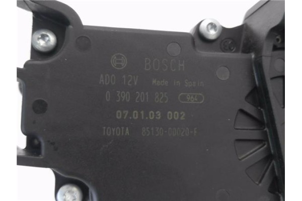 Recambio de motor limpiaparabrisas trasero para toyota yaris (ksp9/scp9/nlp9) 1.4 active referencia OEM IAM 851300D020F 03902018