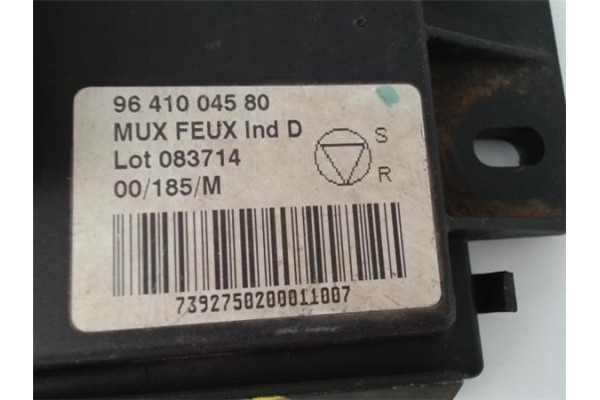 Recambio de centralita para peugeot 607 (s1) 2.2 hdi referencia OEM IAM 9641004580  