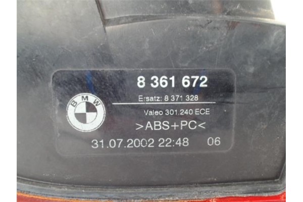 Recambio de piloto trasero derecho para bmw serie 5 touring (e39) 2.5 525i exclusive referencia OEM IAM 8361672  