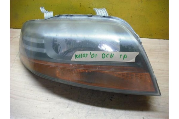 Recambio de faro delantero dcho para daewoo kalos (2002) 1.2 se [1,2 ltr. - 53 kw cat] referencia OEM IAM   