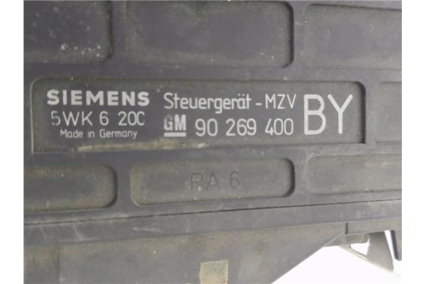 Recambio de centralita para opel kadett e 1.6 referencia OEM IAM 90269400 5WK6200 