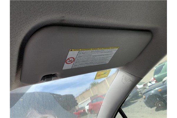 Recambio de parasol derecho para toyota yaris (ksp9/scp9/nlp9) 1.4 active referencia OEM IAM 743100D270B0   Recambio de parasol derecho para toyota yaris (ksp9/scp9/nlp9) 1.4 active referencia OEM IAM 743100D270B0