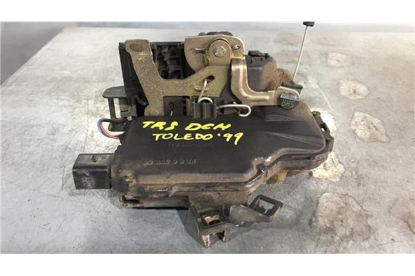 Recambio de cierre electromagnetico trasero derecho para seat toledo (1m2) 1.9 tdi referencia OEM IAM 3B4839016AJ  