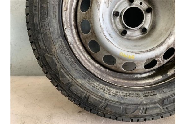 Recambio de llanta rueda repuesto para citroen jumpy furgón 2.0 club m referencia OEM IAM 98519218ZY 9806106780 