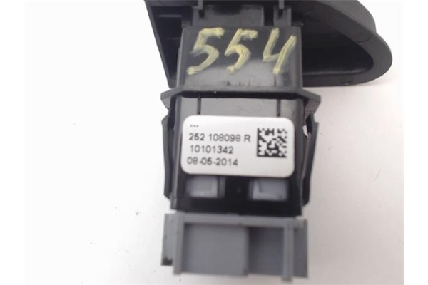 Recambio de conjunto interruptores para dacia duster i 1.5 ambiance 4x2 referencia OEM IAM 252108098R 10101342 