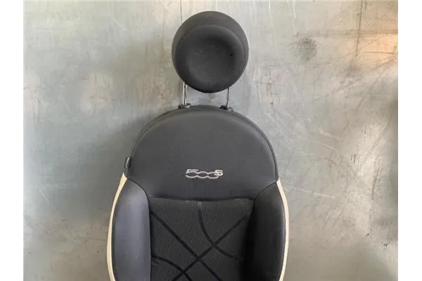 Recambio de asiento delantero derecho para fiat 500 1.2 referencia OEM IAM 6000626107 6000628348 