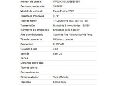ford fusion (cbk) del año 2006