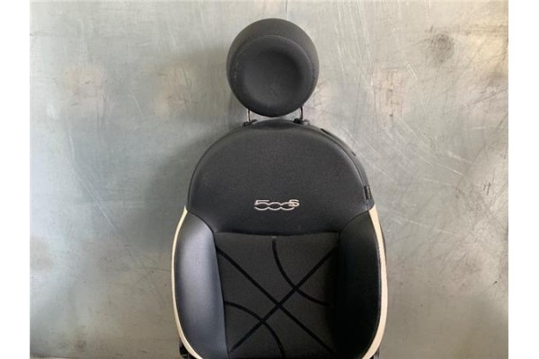 Recambio de asiento delantero izquierdo para fiat 500 1.2 referencia OEM IAM 71749254 6000626106 