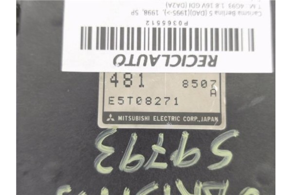 Recambio de caudalimetro para mitsubishi carisma berlina 5 (da0) 1.8 16v gdi (da2a) referencia OEM IAM E5T08271  